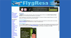 Desktop Screenshot of flyg-resa.com